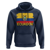 Ecuadorian Heritage Brushstroke Ecuador Flag Graphic Hoodie
