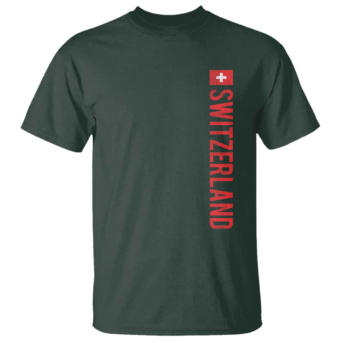 Switzerland Heritage Vintage Swiss Flag Schweiz T Shirt