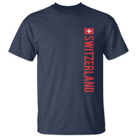 Switzerland Heritage Vintage Swiss Flag Schweiz T Shirt