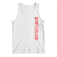 Switzerland Heritage Vintage Swiss Flag Schweiz Tank Top