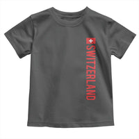 Switzerland Heritage Vintage Swiss Flag Schweiz Toddler T Shirt