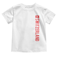 Switzerland Heritage Vintage Swiss Flag Schweiz Toddler T Shirt
