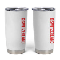 Switzerland Heritage Vintage Swiss Flag Schweiz Tumbler Cup