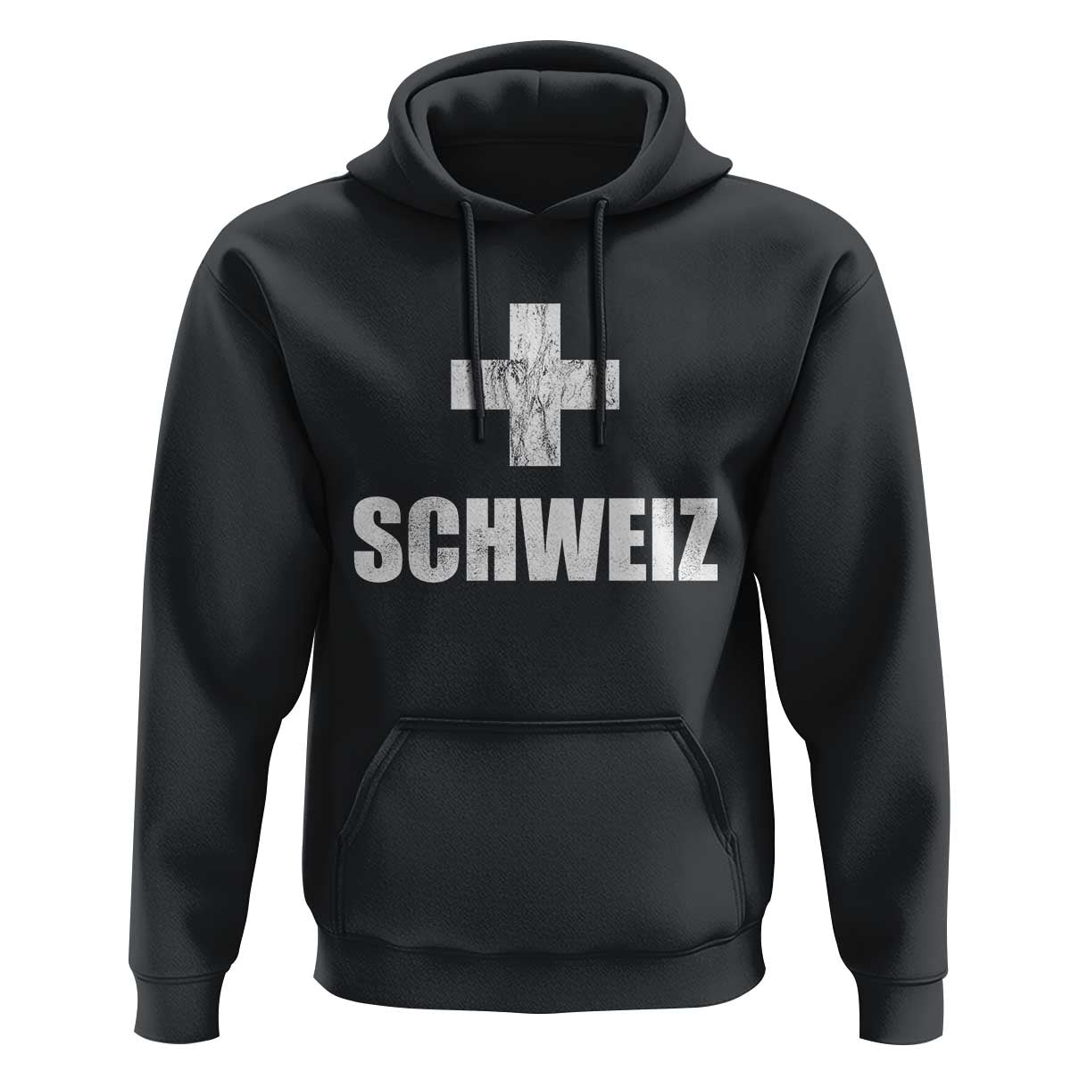 Schweiz Swiss German Vintage Cross Flag Switzerland Roots Hoodie