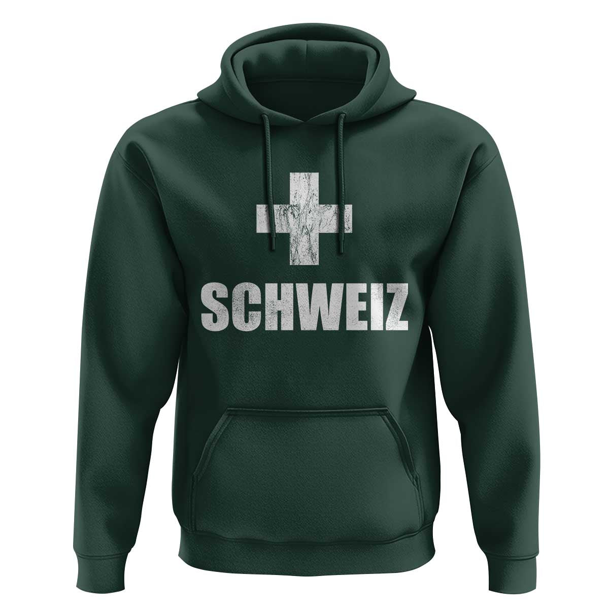 Schweiz Swiss German Vintage Cross Flag Switzerland Roots Hoodie