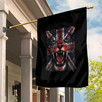 Union Jack Flag Lion Face UK British Great Britain Garden Flag