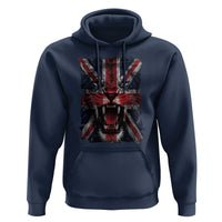 Union Jack Flag Lion Face UK British Great Britain Hoodie