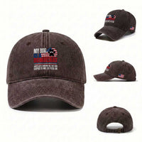 My Dog Is A Democrat Washed Cotton Baseball Cap Just Lays Around All Day And Expects Me To Feed Em Dog Owner