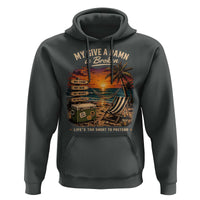 My Give A Damn is Broken Lifes Too Short to Pretend Hoodie Funny Old Man Quote