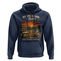 My Give A Damn is Broken Lifes Too Short to Pretend Hoodie Funny Old Man Quote