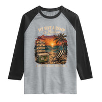 My Give A Damn is Broken Lifes Too Short to Pretend Raglan Shirt Funny Old Man Quote