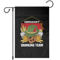 Germany Drinking Team Garden Flag Germany Beer Festivals Oktoberfest Alpine hat Barley - Wonder Print Shop