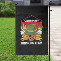 Germany Drinking Team Garden Flag Germany Beer Festivals Oktoberfest Alpine hat Barley - Wonder Print Shop