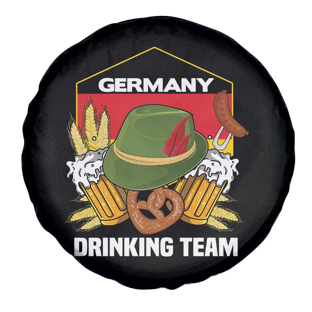 Germany Drinking Team Spare Tire Cover Germany Beer Festivals Oktoberfest Alpine hat Barley - Wonder Print Shop