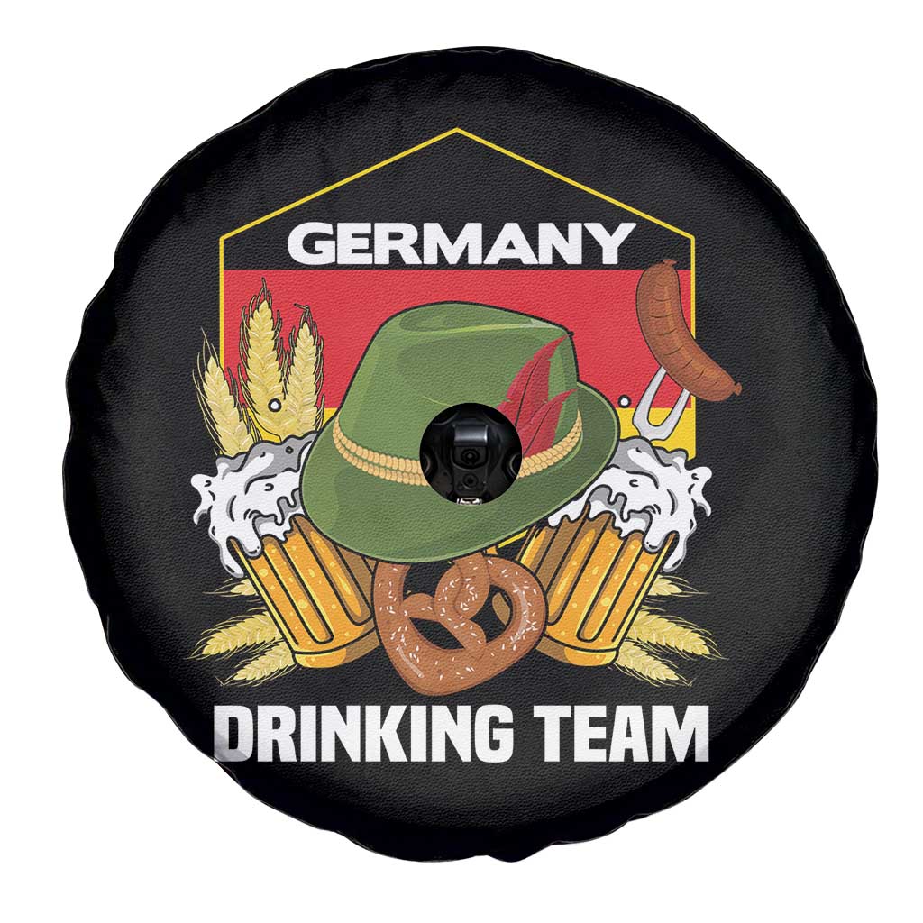 Germany Drinking Team Spare Tire Cover Germany Beer Festivals Oktoberfest Alpine hat Barley - Wonder Print Shop