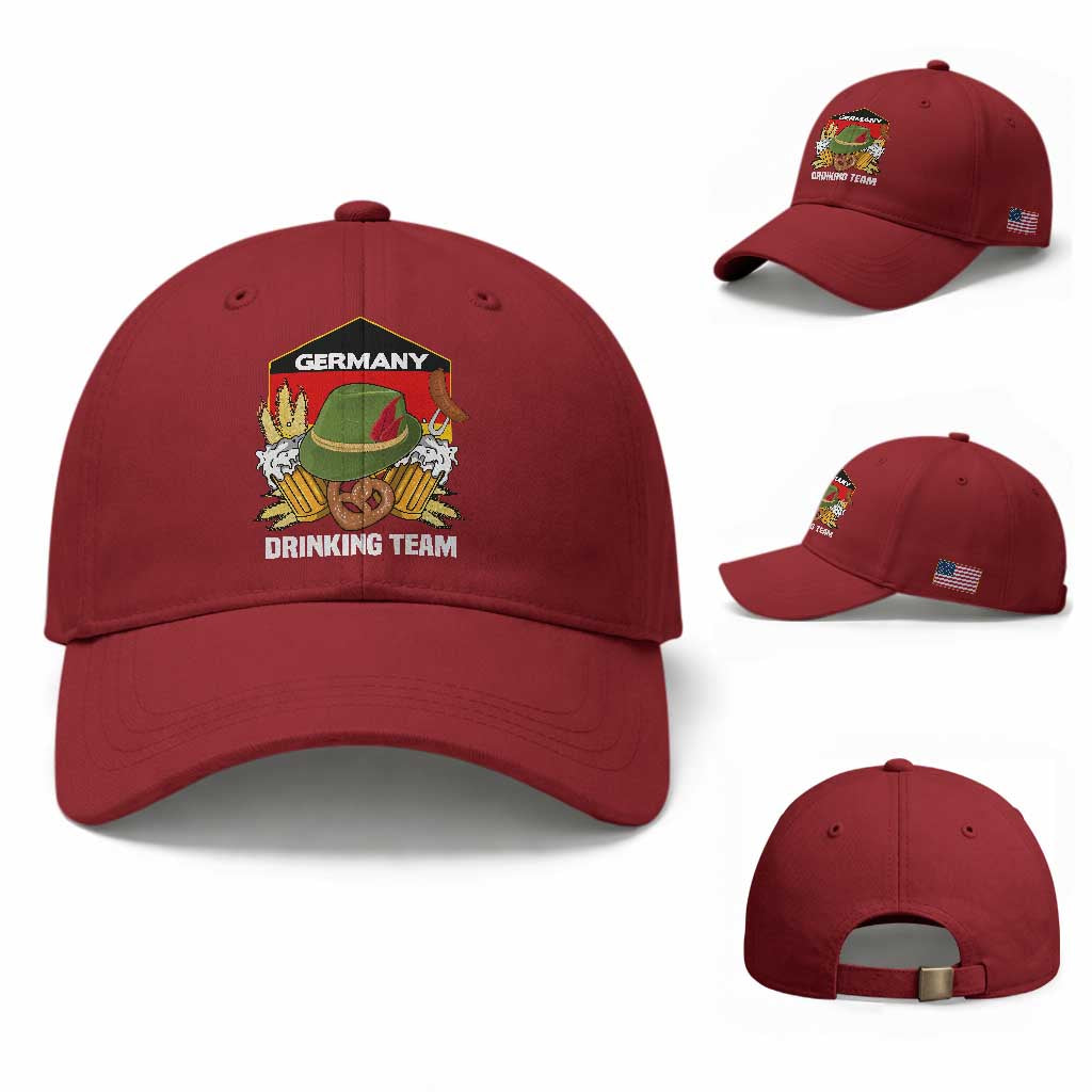 Germany Drinking Team Baseball Cap Germany Beer Festivals Oktoberfest Alpine hat Barley