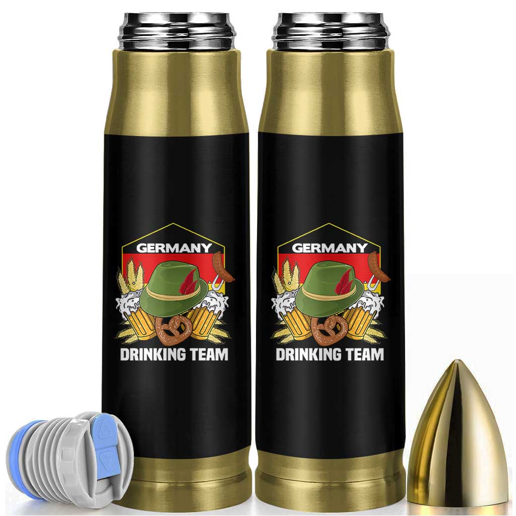 Germany Drinking Team Bullet Tumbler Germany Beer Festivals Oktoberfest Alpine hat Barley - Wonder Print Shop