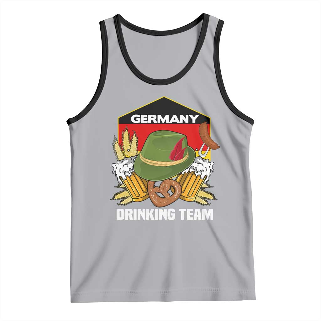 Germany Drinking Team Tank Top Germany Beer Festivals Oktoberfest Alpine hat Barley - Wonder Print Shop