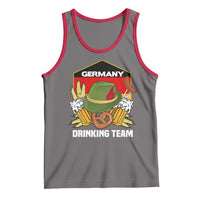 Germany Drinking Team Tank Top Germany Beer Festivals Oktoberfest Alpine hat Barley - Wonder Print Shop