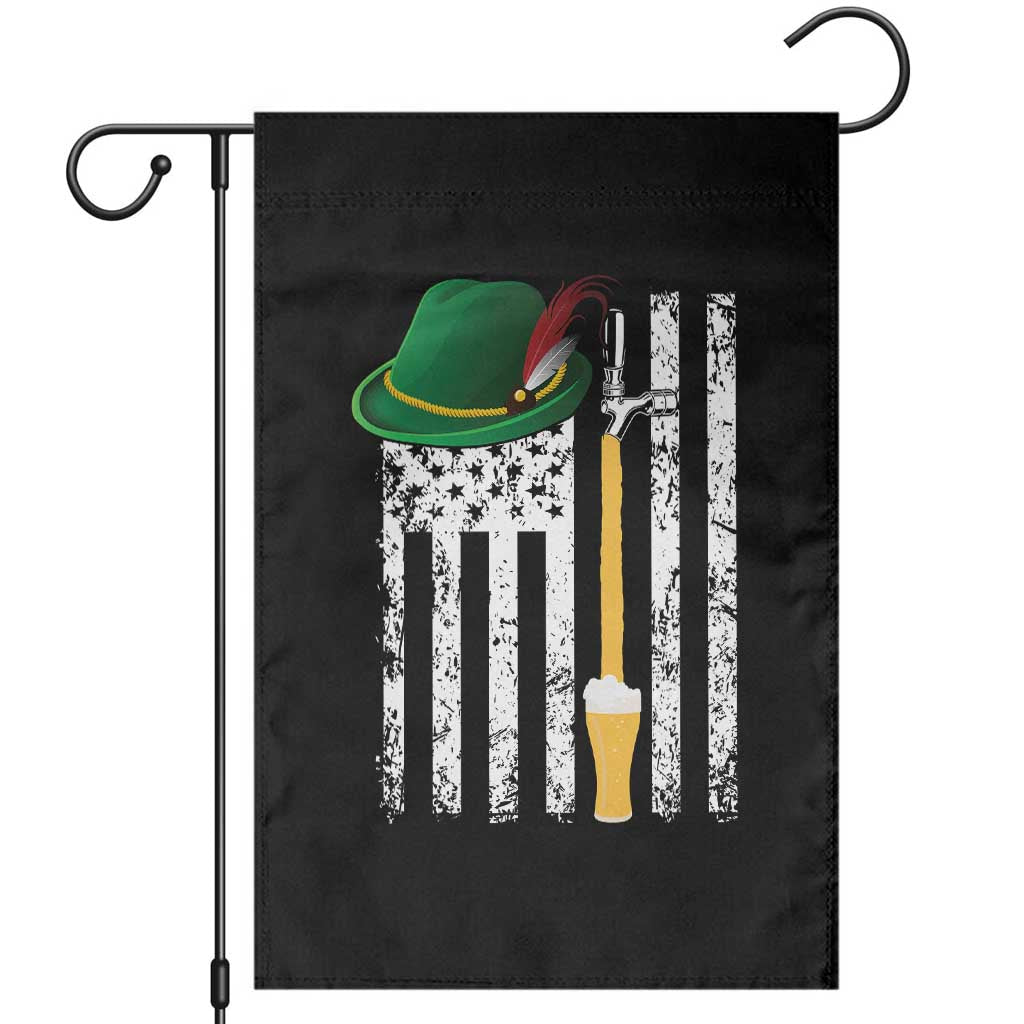 Funny German Beer Garden Flag Oktoberfest Vintage American Flag Alpine hat - Wonder Print Shop