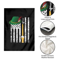 Funny German Beer Garden Flag Oktoberfest Vintage American Flag Alpine hat - Wonder Print Shop