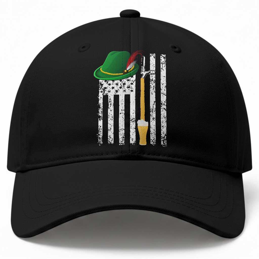Funny German Beer Baseball Cap Oktoberfest Vintage American Flag Alpine hat
