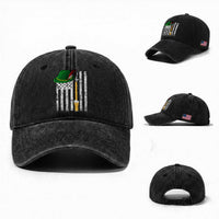 Funny German Beer Washed Cotton Baseball Cap Oktoberfest Vintage American Flag Alpine hat