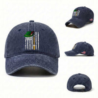 Funny German Beer Washed Cotton Baseball Cap Oktoberfest Vintage American Flag Alpine hat