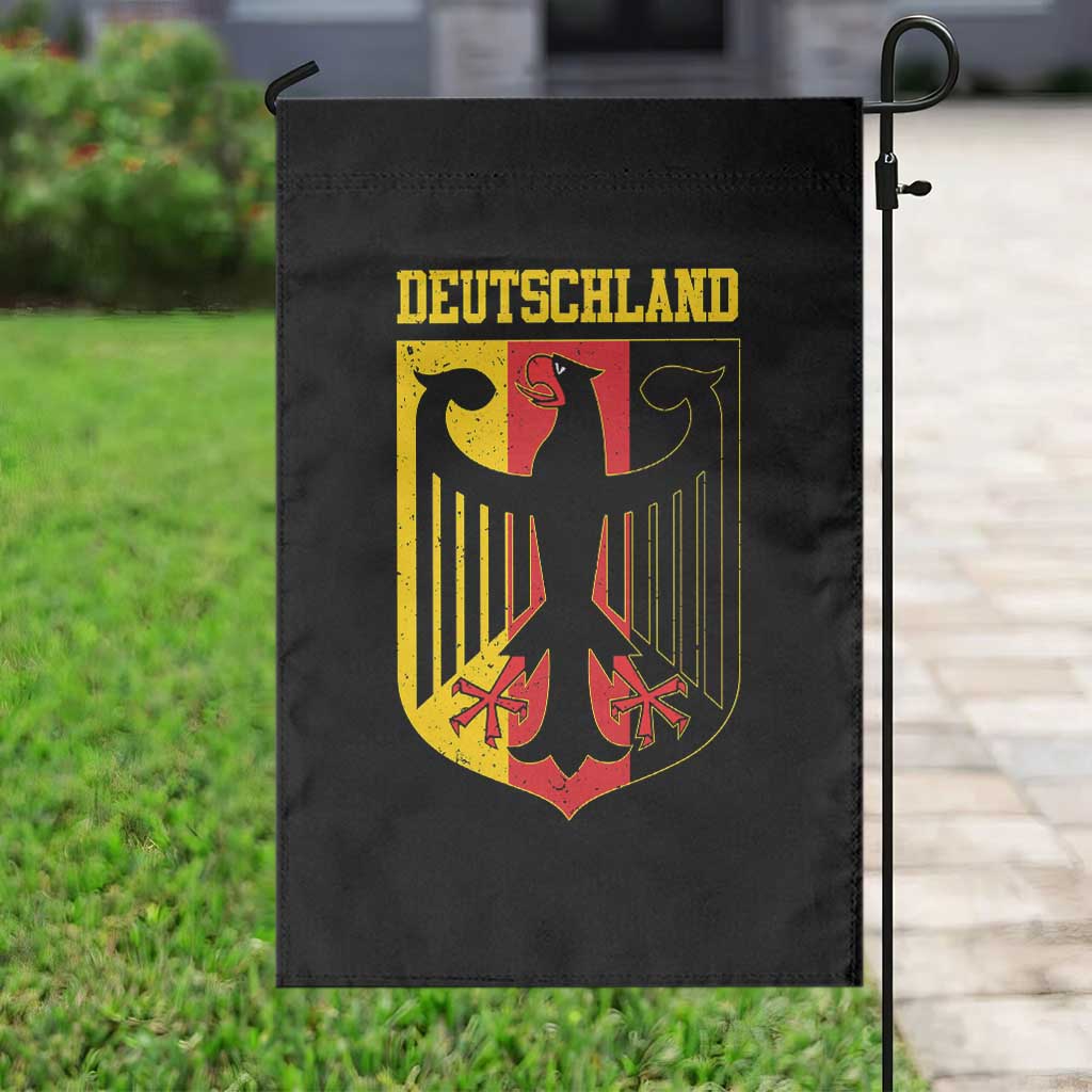 Deutschland German Pride Garden Flag Bundesadler Coat of Arms - Wonder Print Shop