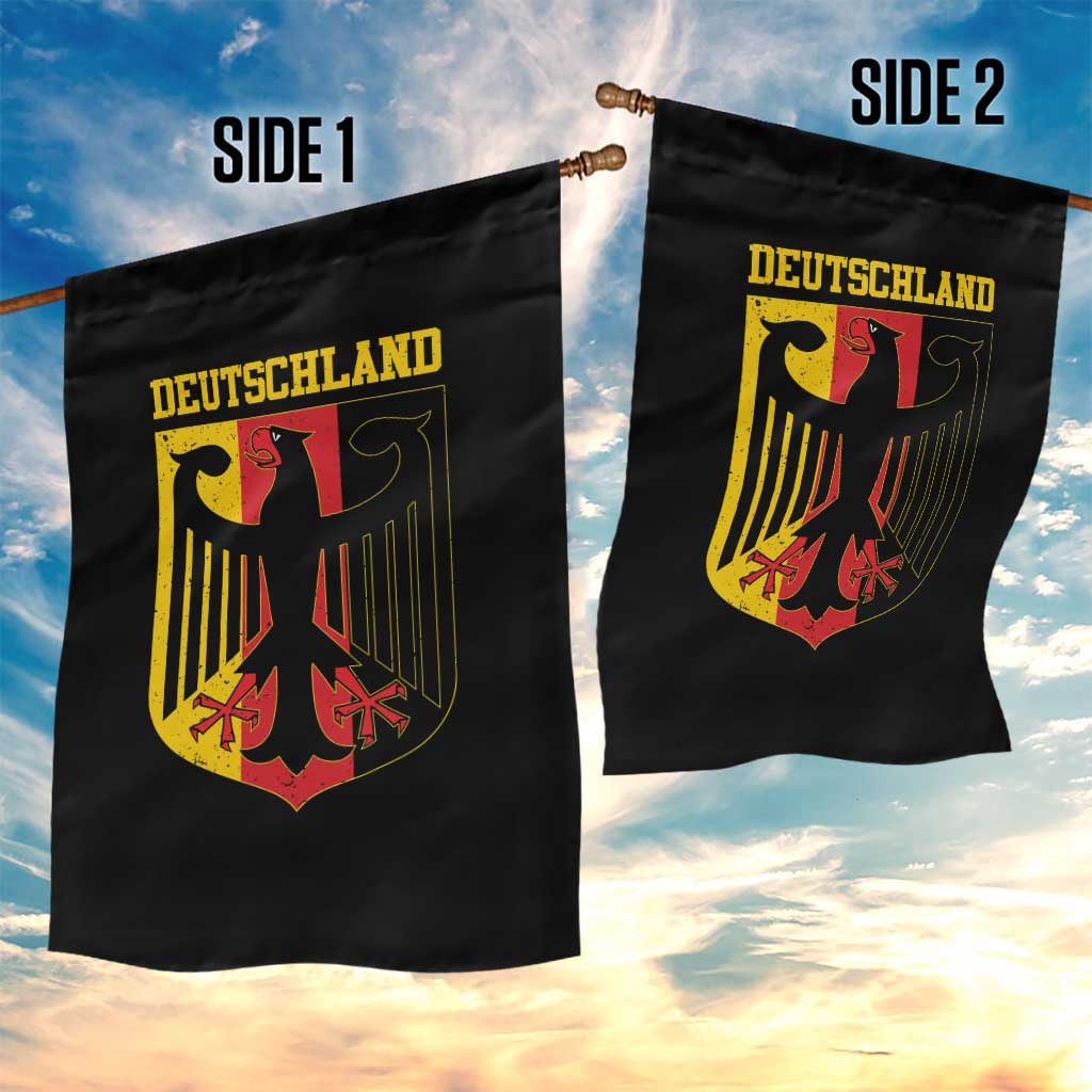 Deutschland German Pride Garden Flag Bundesadler Coat of Arms - Wonder Print Shop
