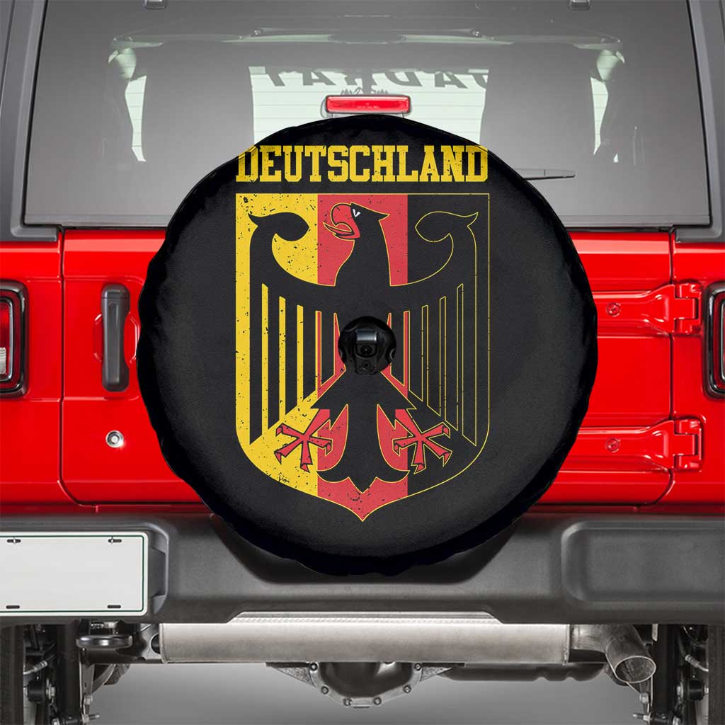 Deutschland German Pride Spare Tire Cover Bundesadler Coat of Arms - Wonder Print Shop