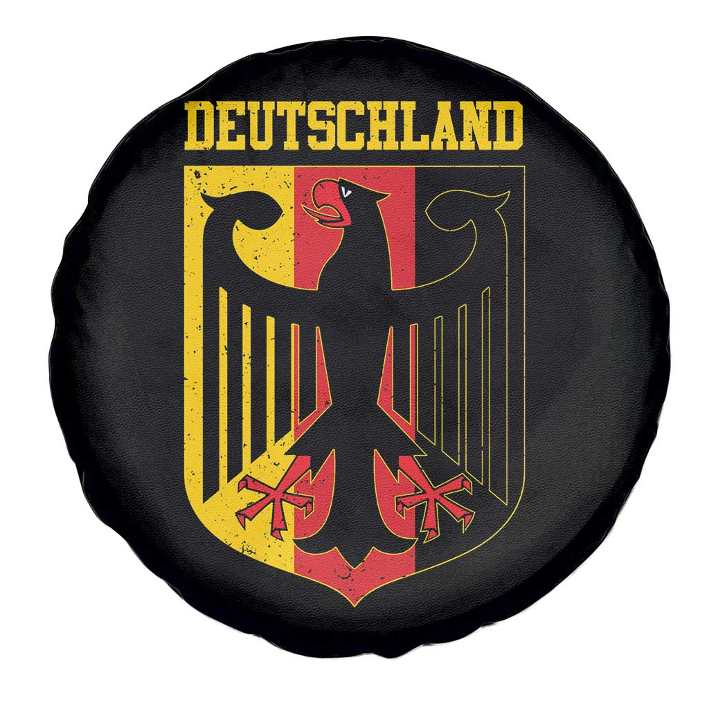 Deutschland German Pride Spare Tire Cover Bundesadler Coat of Arms - Wonder Print Shop