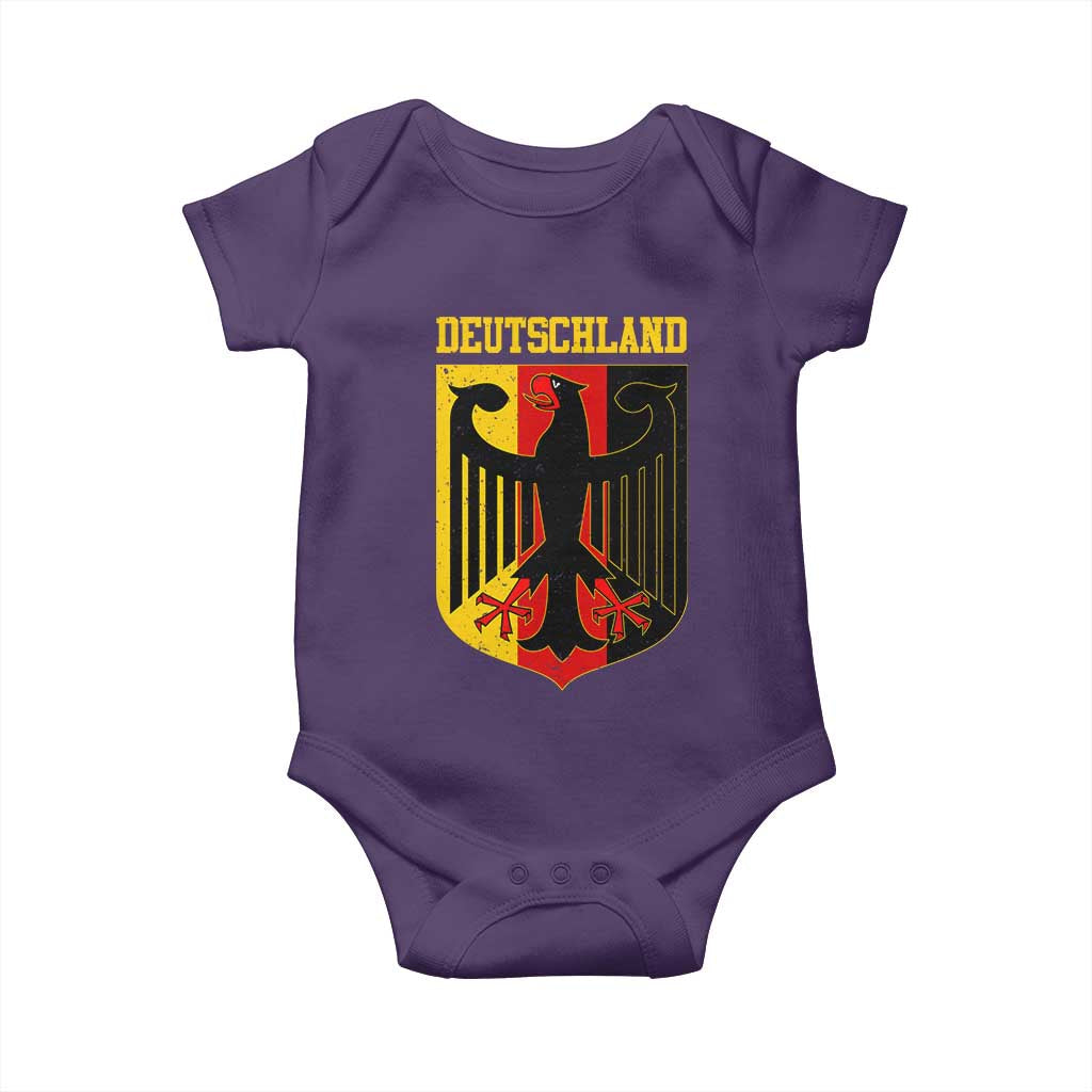 Deutschland German Pride Baby Onesie Bundesadler Coat of Arms - Wonder Print Shop