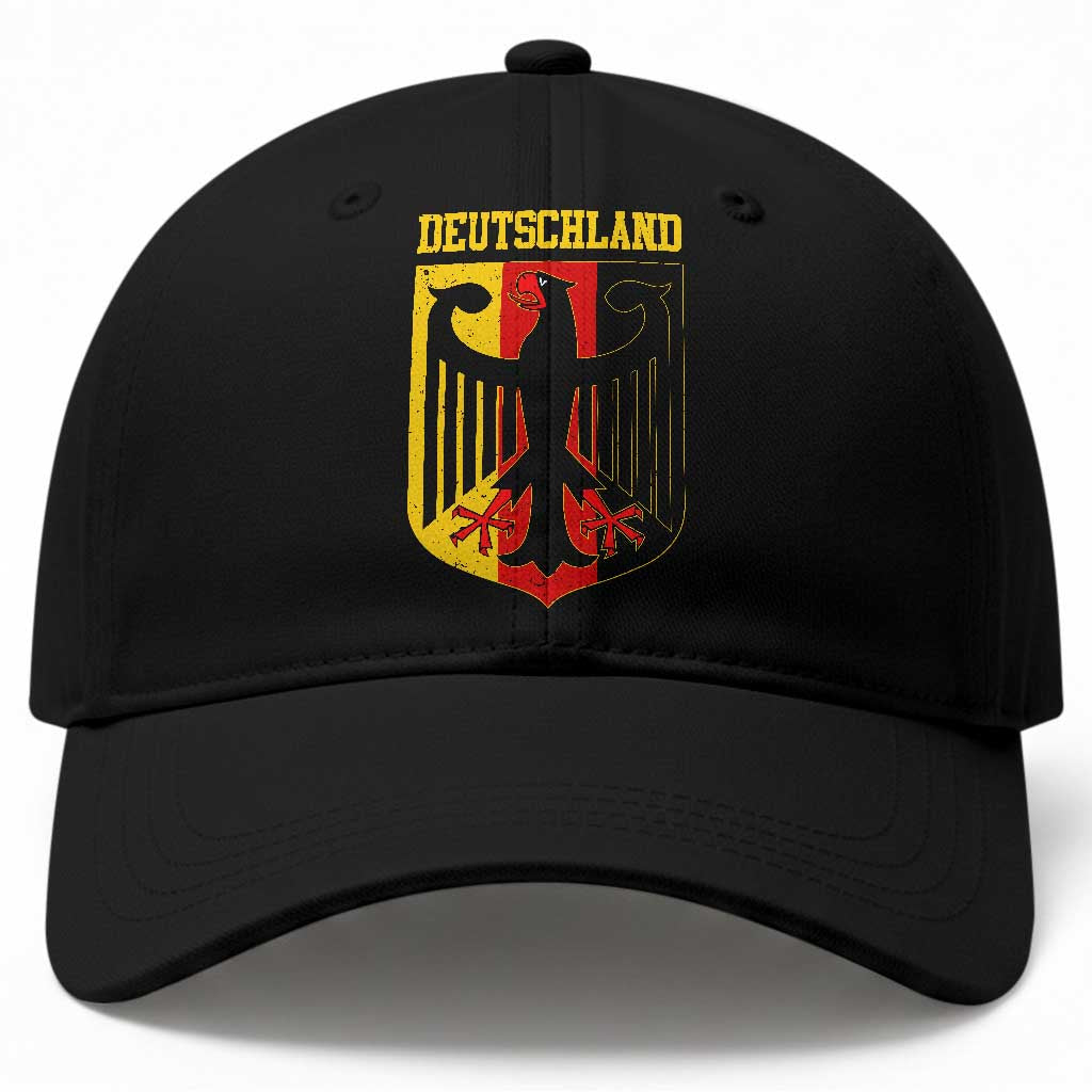 Deutschland German Pride Baseball Cap Bundesadler Coat of Arms