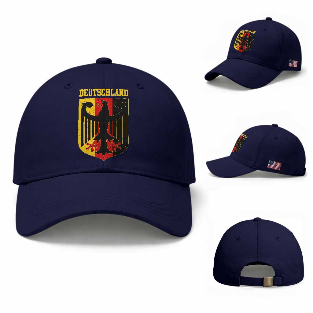 Deutschland German Pride Baseball Cap Bundesadler Coat of Arms