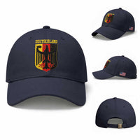 Deutschland German Pride Baseball Cap Bundesadler Coat of Arms