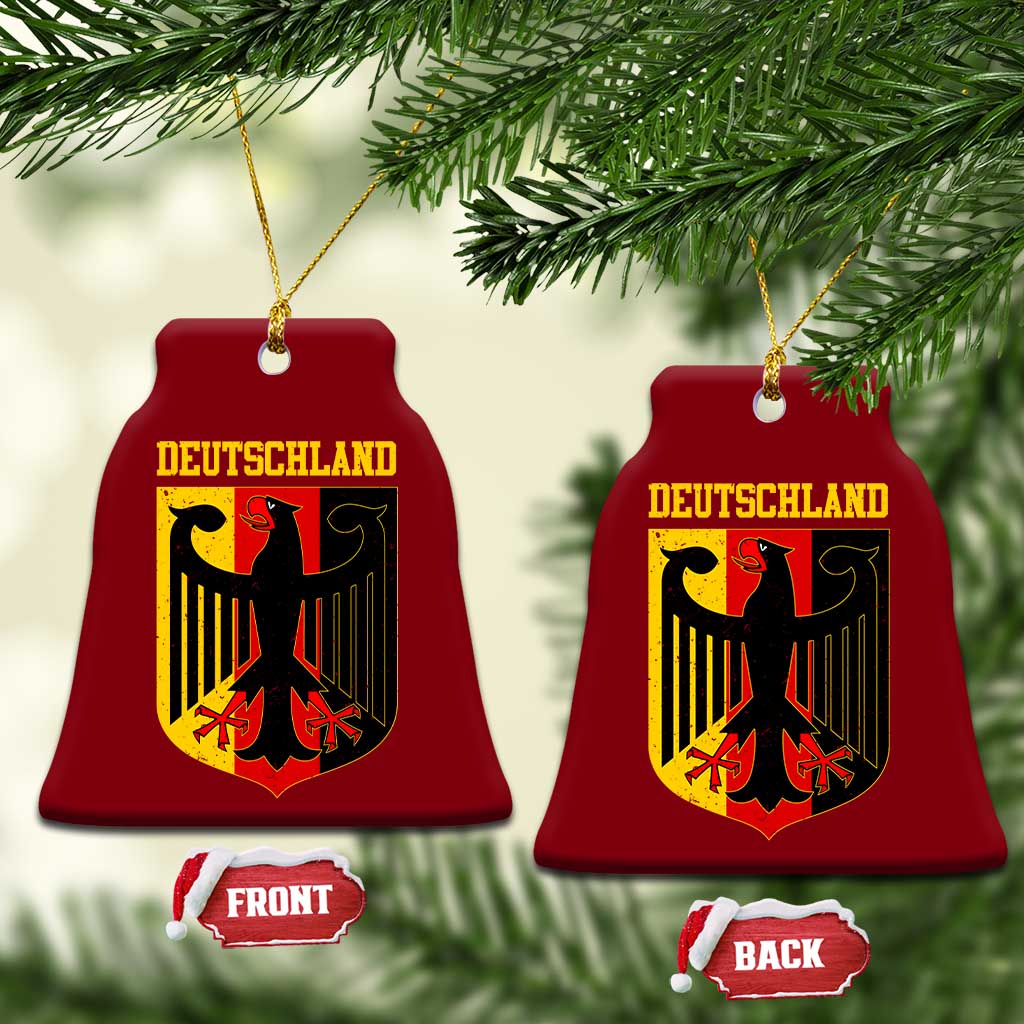 Deutschland German Pride Ceramic Ornament Bundesadler Coat of Arms - Wonder Print Shop