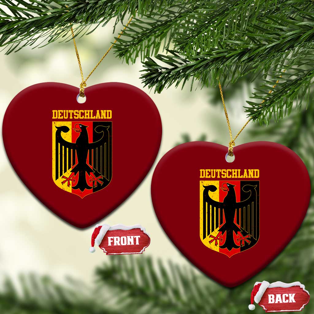 Deutschland German Pride Ceramic Ornament Bundesadler Coat of Arms - Wonder Print Shop