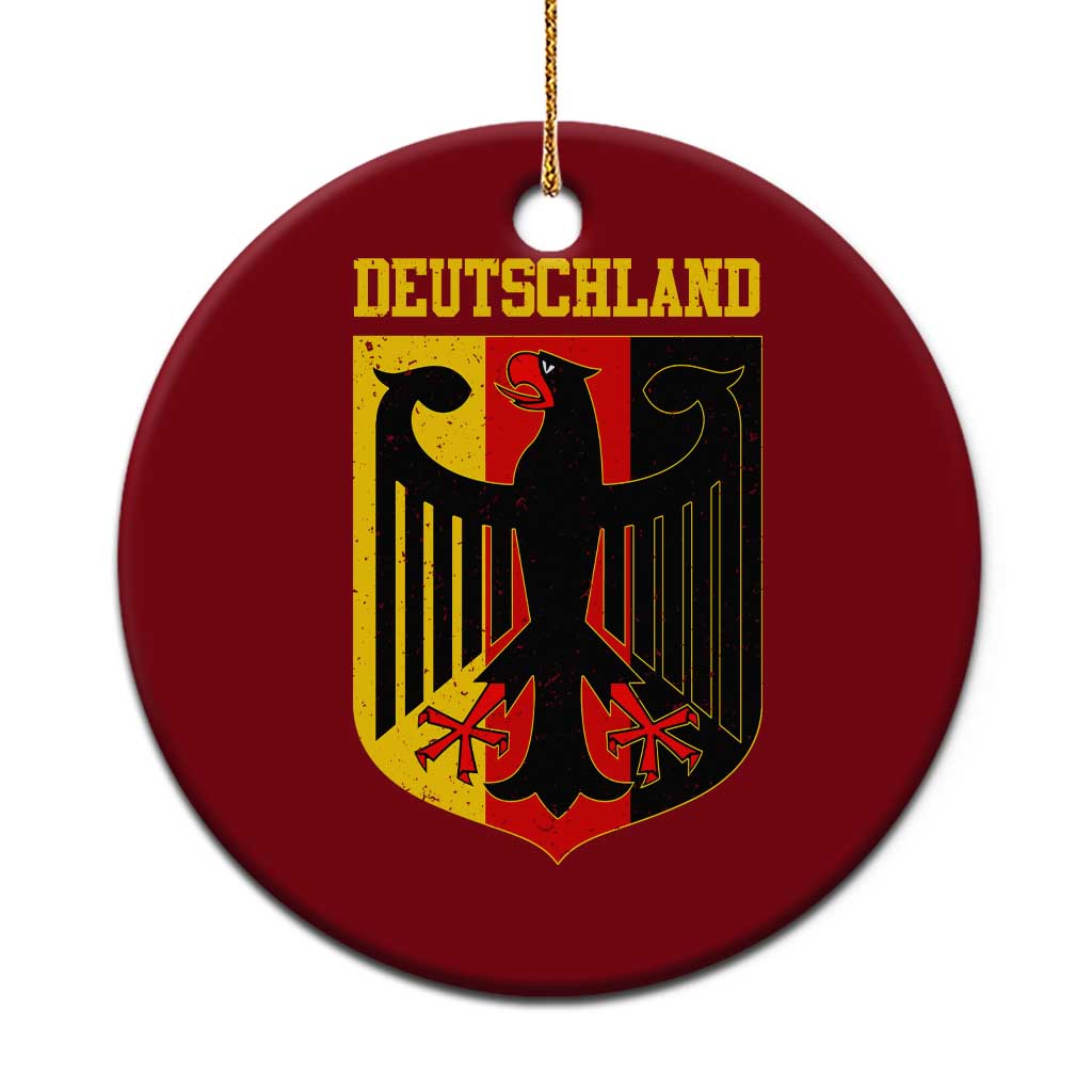 Deutschland German Pride Ceramic Ornament Bundesadler Coat of Arms - Wonder Print Shop