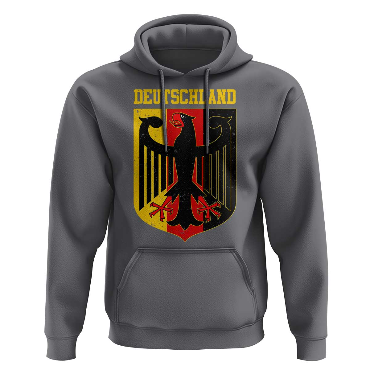 Deutschland German Pride Hoodie Bundesadler Coat of Arms - Wonder Print Shop