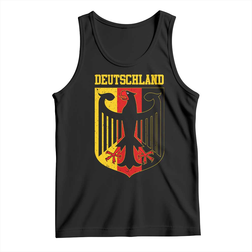 Deutschland German Pride Tank Top Bundesadler Coat of Arms - Wonder Print Shop