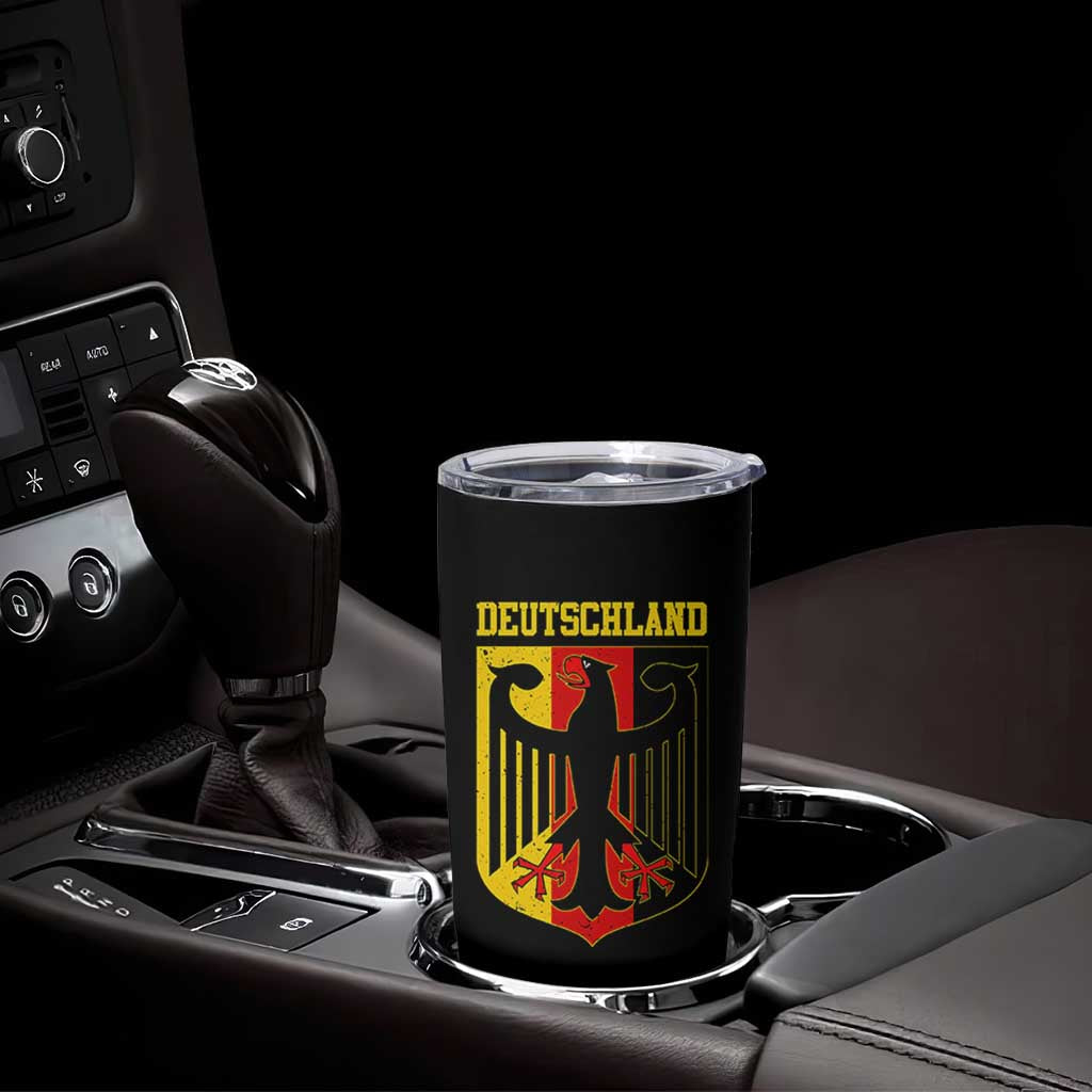 Deutschland German Pride Tumbler Cup Bundesadler Coat of Arms - Wonder Print Shop