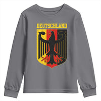 Deutschland German Pride Youth Sweatshirt Bundesadler Coat of Arms - Wonder Print Shop