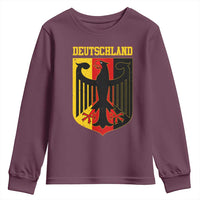 Deutschland German Pride Youth Sweatshirt Bundesadler Coat of Arms - Wonder Print Shop