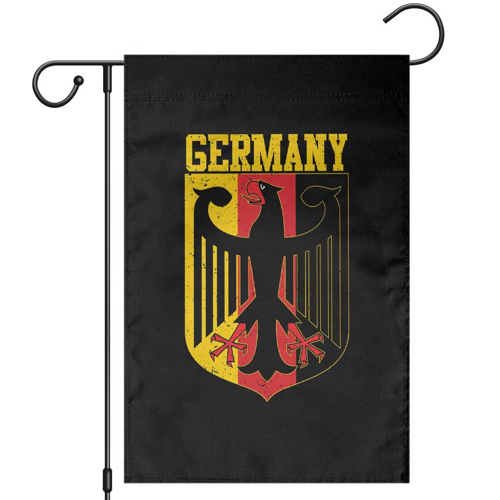Proud Germany Garden Flag Bundesadler Coat of Arms German Flag - Wonder Print Shop