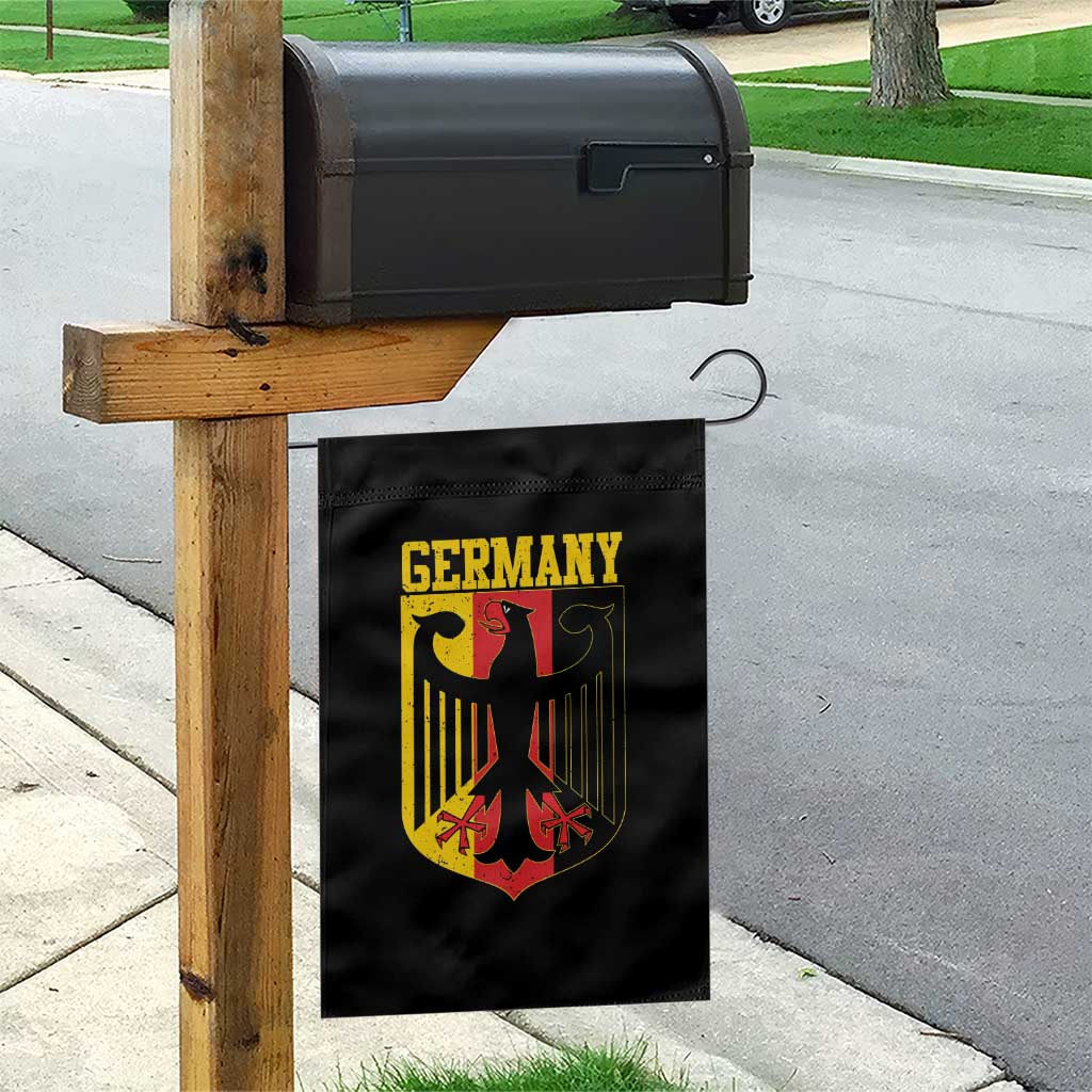 Proud Germany Garden Flag Bundesadler Coat of Arms German Flag - Wonder Print Shop