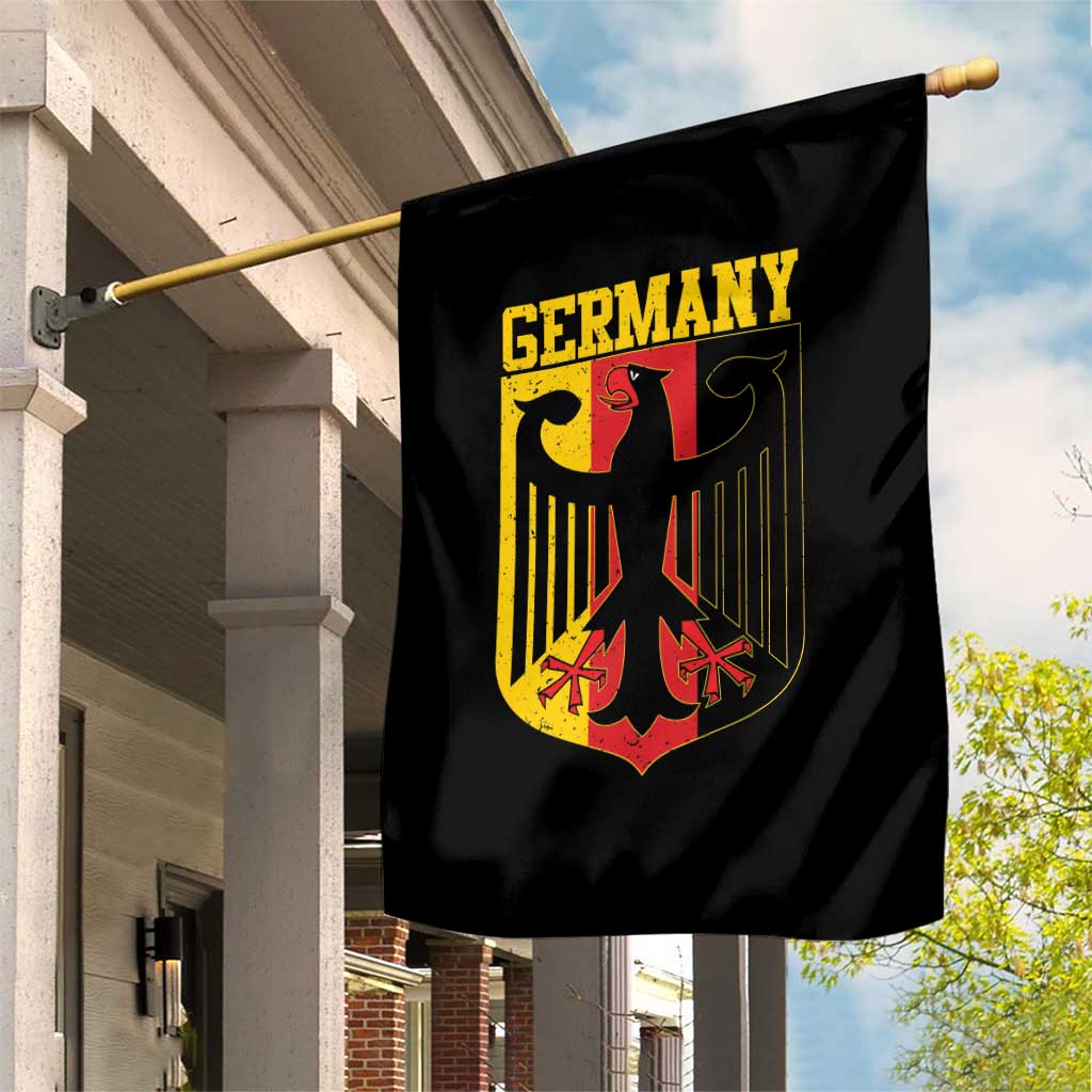 Proud Germany Garden Flag Bundesadler Coat of Arms German Flag - Wonder Print Shop