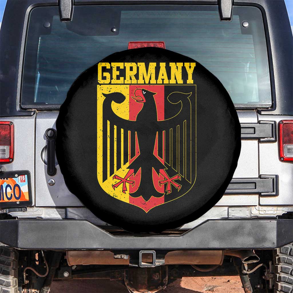 Proud Germany Spare Tire Cover Bundesadler Coat of Arms German Flag - Wonder Print Shop