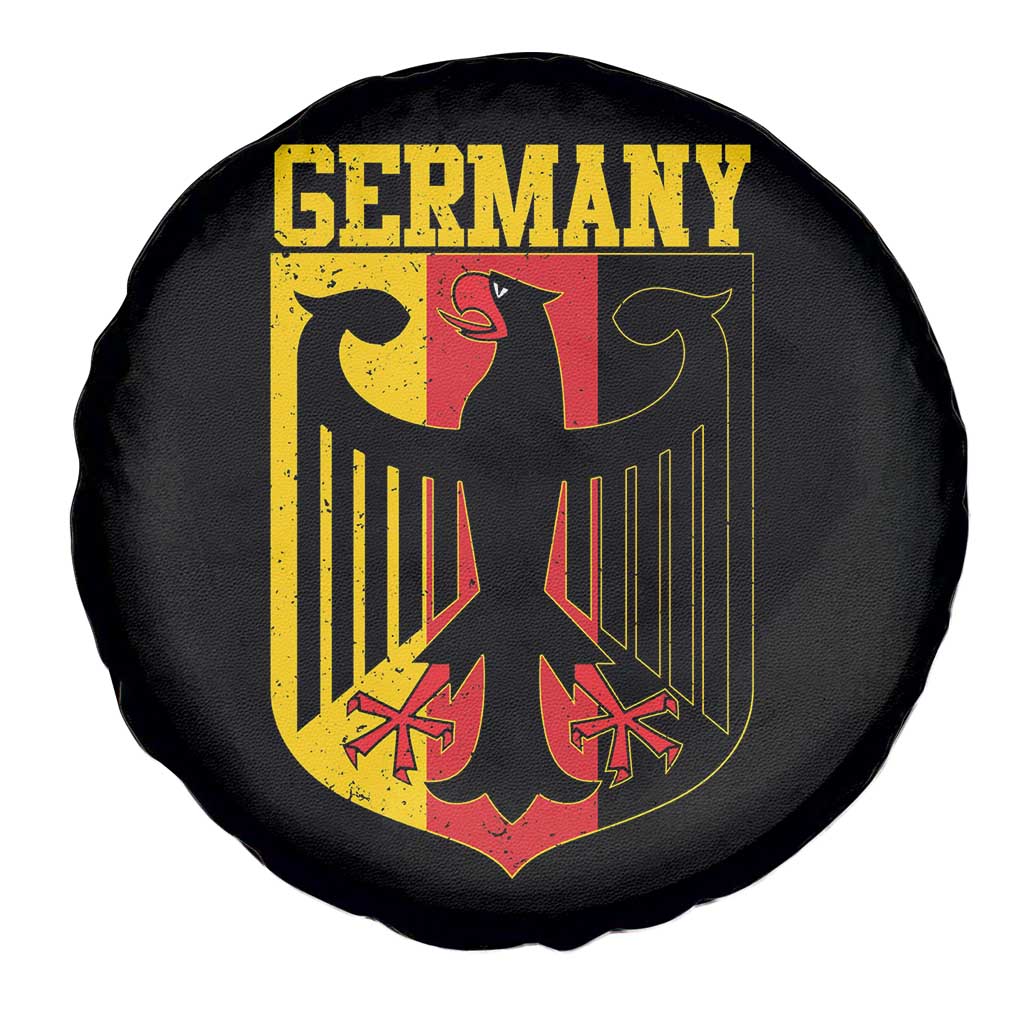 Proud Germany Spare Tire Cover Bundesadler Coat of Arms German Flag - Wonder Print Shop