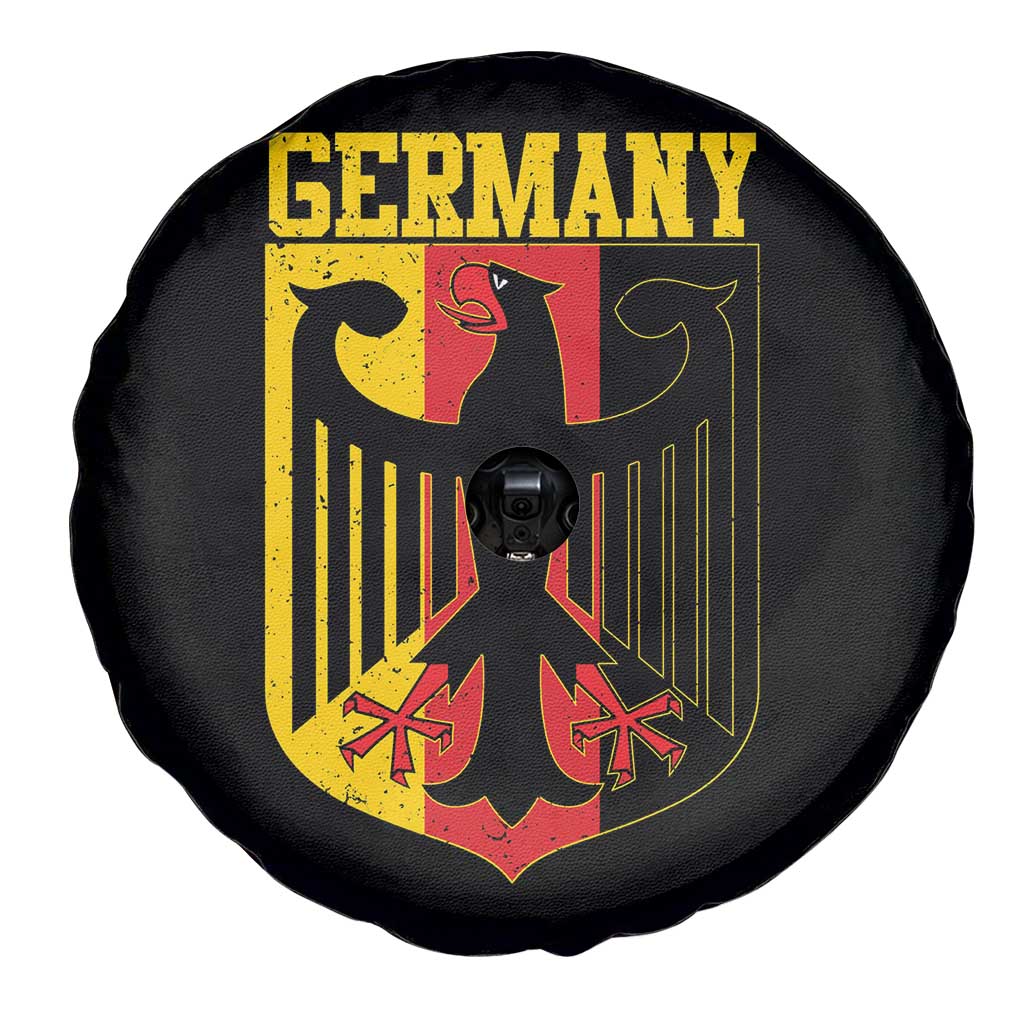 Proud Germany Spare Tire Cover Bundesadler Coat of Arms German Flag - Wonder Print Shop